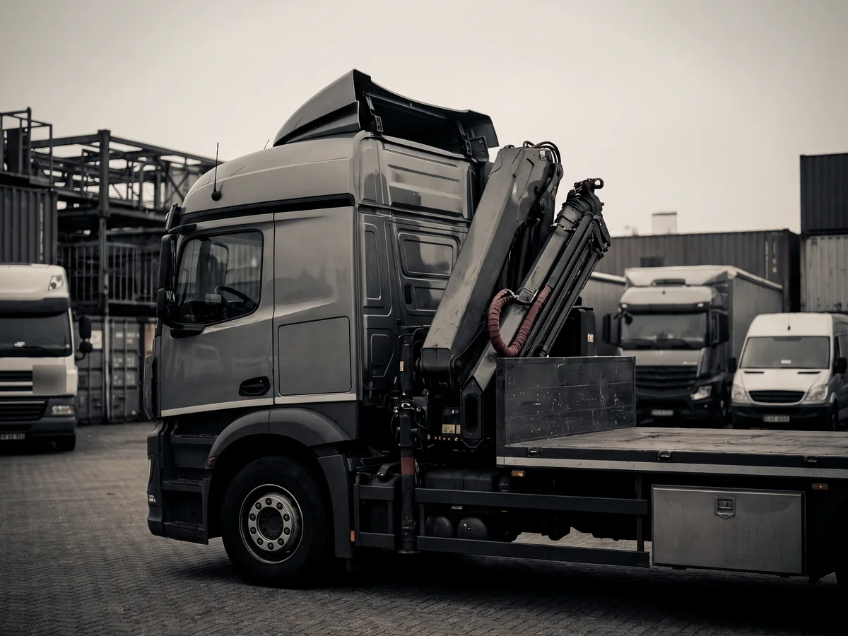 Ankauf: LKW mit Kran